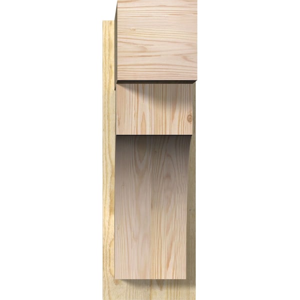 Westlake Block Rough Sawn Outlooker, Douglas Fir, 8W X 20D X 24H